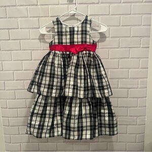 CHEROKEE girls formal  black and white dress/suze 5T